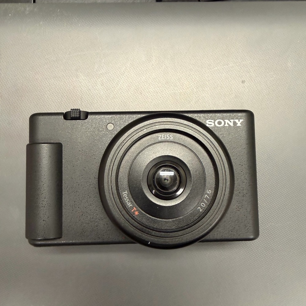 Sony Gray Digital Camera with Zeiss Lens